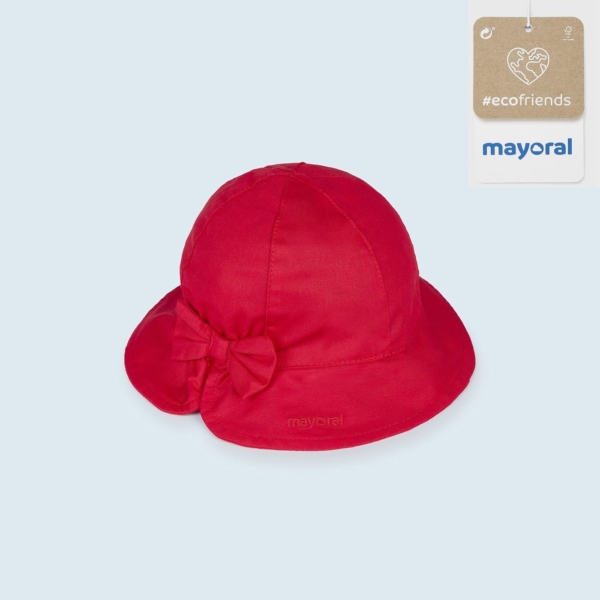 Gorro bebé MAYORAL Ecofriends con aplique de lazo